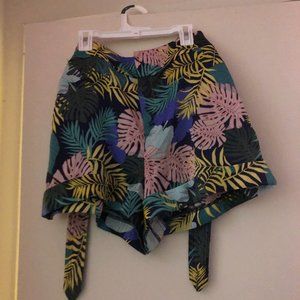 Zara shorts , colorful shorts